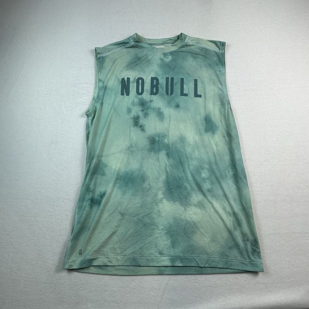 NOBULL Mint Green Tie-Dye Sleeveless Training Tank